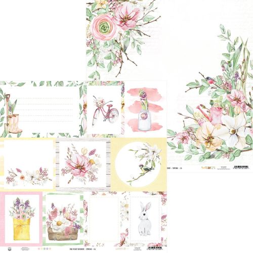 papier scrapbook P13 - the four seasons - spring 05