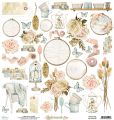 papier scrapbook Mintay Papers - homemade - arkusz z elementami