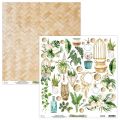 papier scrapbook Mintay Papers - urban jungle - arkusz z elementami