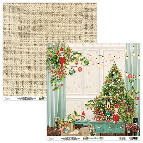 papier scrapbook Mintay Papers - merry &amp; bright 03