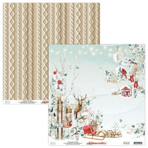 papier scrapbook Mintay Papers - winterland 01