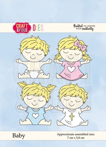 wykrojnik Craft&amp;You -  bobaski [CW065]