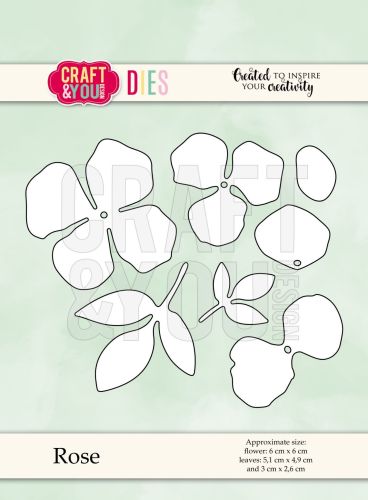 wykrojnik Craft&amp;You -  róża [CW069]