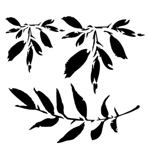 szablon 13Arts - leaves