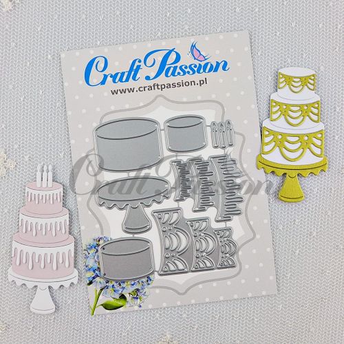 wykrojniki Craft Passion - tort piętrowy [CP-78]