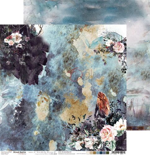 papier scrapbook Craft o'clock - twinkle of sunrise 01