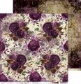 papier scrapbook Craft o'clock - plum in chocolate 05