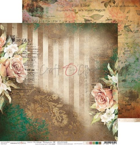 papier scrapbook Craft o'clock - vintage treasure 03