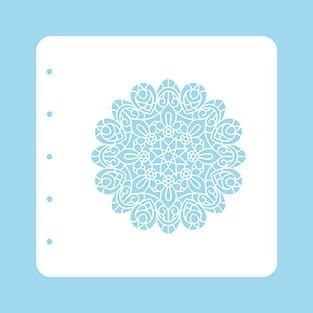 szablon do maty magnetycznej - mandala [COLST005]