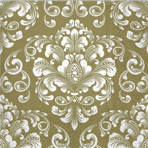 serwetka - ornament (złoty)