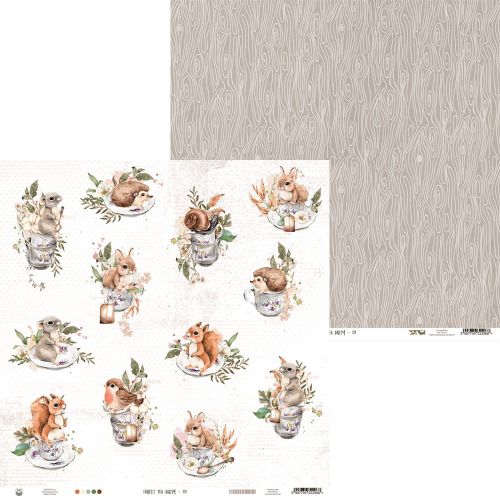 papier scrapbook P13 - forest tea party 01