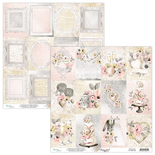 papier scrapbook Mintay Papers - marry me 06