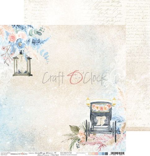 papier scrapbook Craft o'clock - wedding dream 01