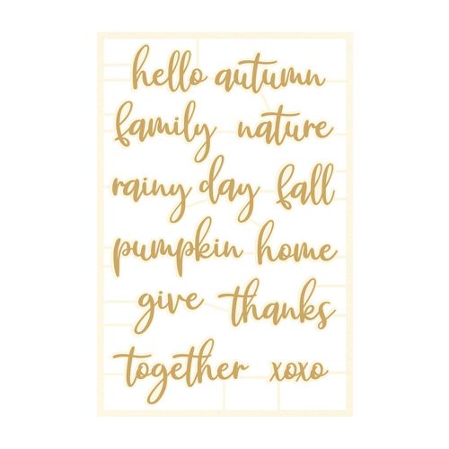 zestaw tekturek P13 - four seasons - autumn 04