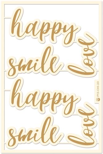 zestaw tekturek P13 - słowa 01