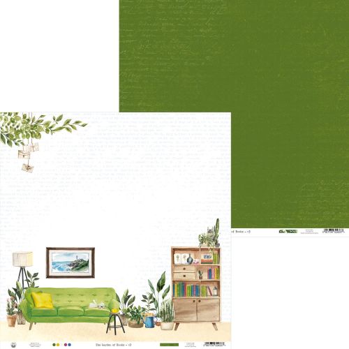 papier scrapbook P13 - garden of books 03
