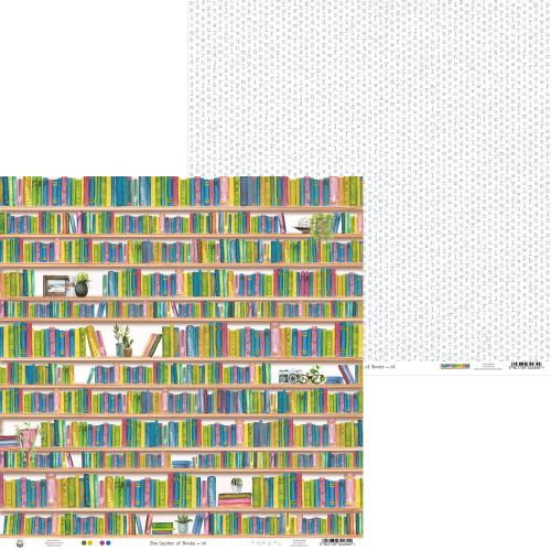 papier scrapbook P13 - garden of books 04