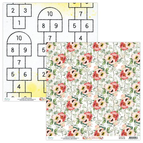 papier scrapbook Mintay Papers - childhood 05