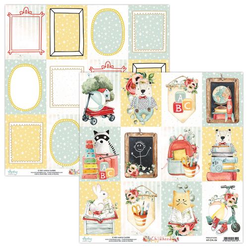 papier scrapbook Mintay Papers - childhood 06