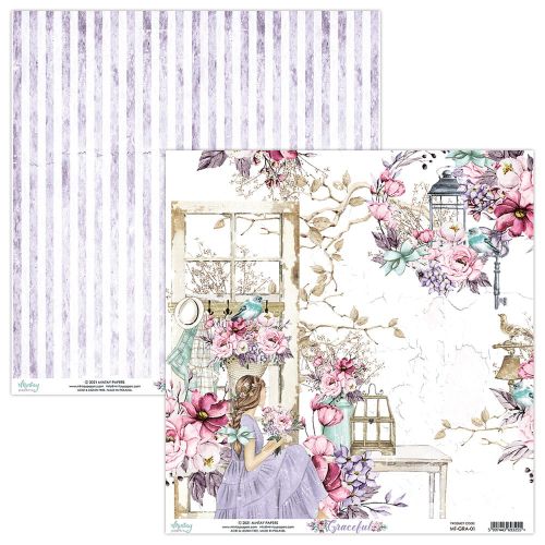 papier scrapbook Mintay Papers - graceful 01