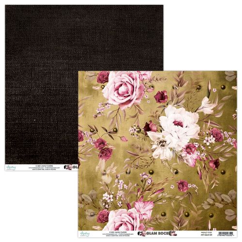 papier scrapbook Mintay Papers - glam rock 04