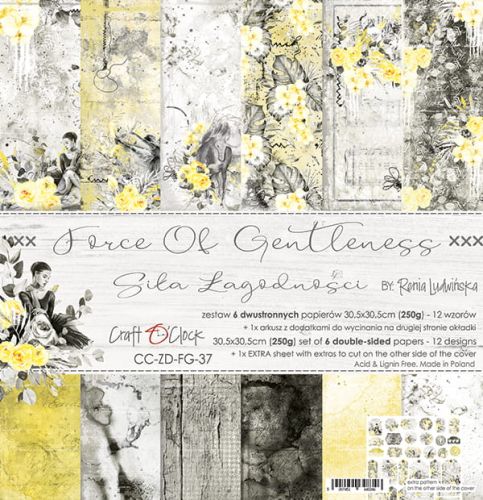 papier scrapbook Craft o'clock - force of gentleness [zestaw 12" x 12"]
