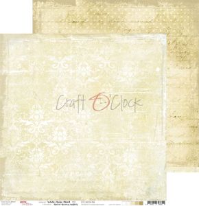 papier scrapbook Craft o'clock - white - beige mood 06