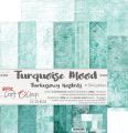 papier scrapbook Craft o'clock - turquoise mood [zestaw 12" x 12"]