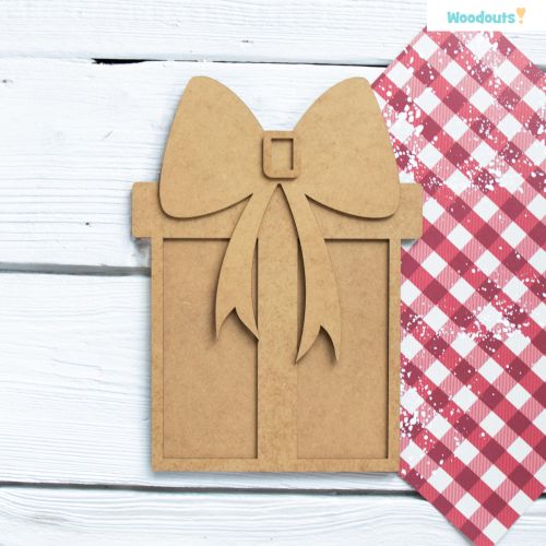 baza z HDF - prezent z kokardą [KCh174]