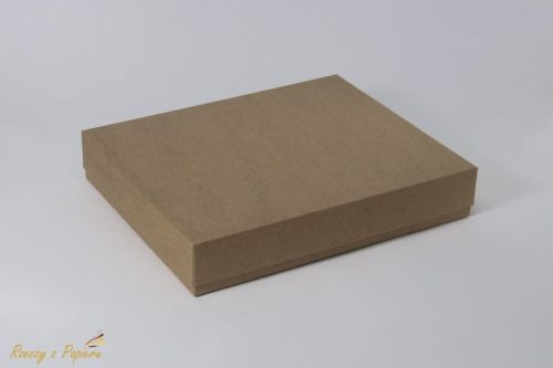 pudełko albumowe Rzeczy z papieru - prostokątne kraft