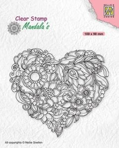stempel silikonowy - mandala's stamps [CSMAN001]