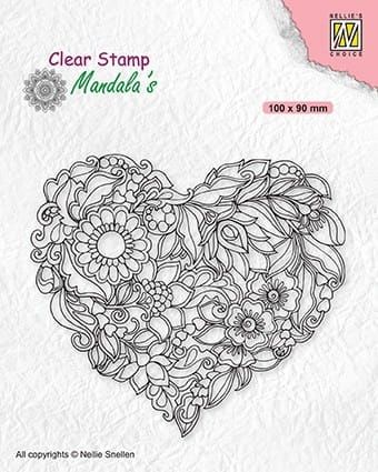 stempel silikonowy - mandala's stamps [CSMAN001]