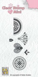 stempel silikonowy - mini stamps [MAFS017]