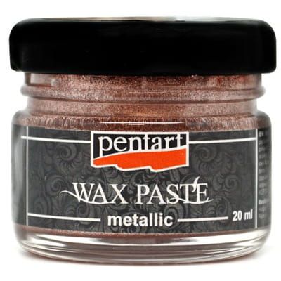 pasta woskowa Pentart - złoto różowe 20ml