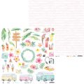 papier scrapbook P13 - summer vibes 07 (elementy do wycinania)