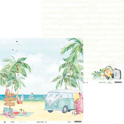 papier scrapbook P13 - summer vibes 01