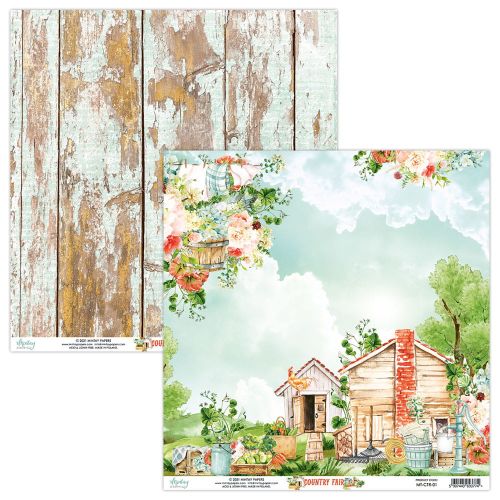 papier scrapbook Mintay Papers - country fair 01