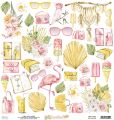 papier scrapbook Mintay Papers - vacation [zestaw 12"x12"]