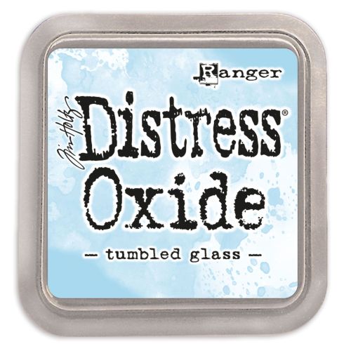 tusz Distress Oxide Ink - tumbled glass (błękitny)