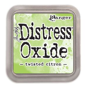 tusz Distress Oxide Ink - twisted citron (limonkowy)