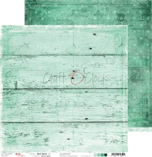 papier scrapbook Craft o'clock - mint mood 02