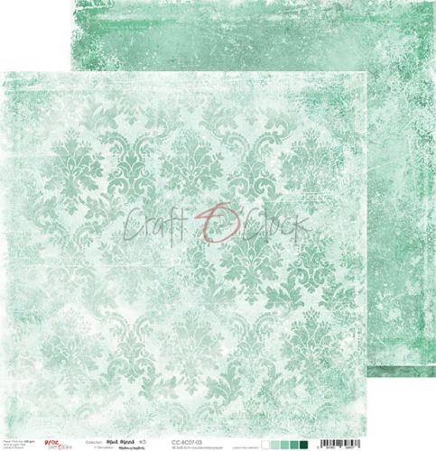 papier scrapbook Craft o'clock - mint mood 03