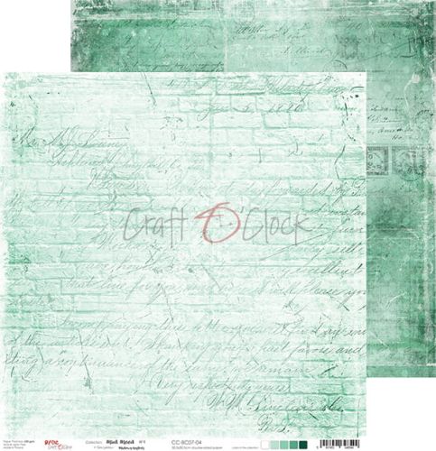 papier scrapbook Craft o'clock - mint mood 04