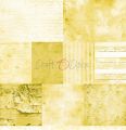 papier scrapbook Craft o'clock - yellow mood [zestaw 12" x 12"]