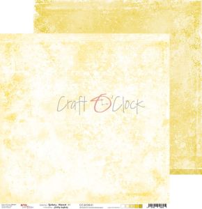 papier scrapbook Craft o'clock - yellow mood 01