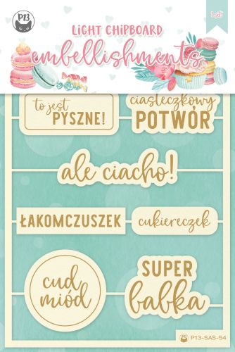 zestaw tekturek P13 - sugar &amp; spice 06 pl