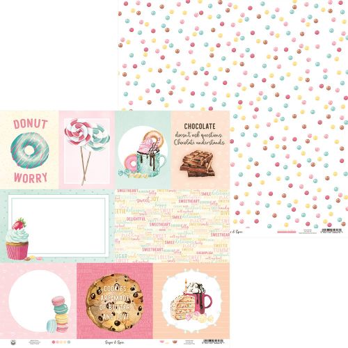papier scrapbook P13 - sugar &amp; spices 05