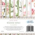 papier scrapbook Paper Heaven - różane wino - flowers [bloczek/pad]