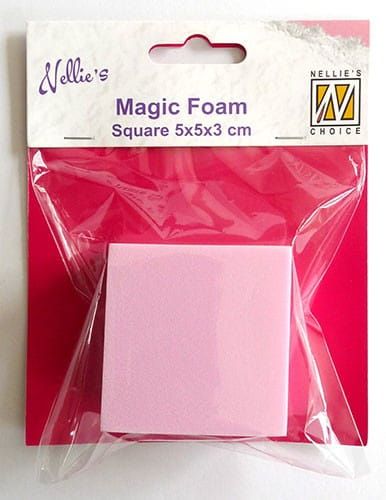 pianka magic foam Nellie's - kwadrat 5 x 5 x 3 cm [NMMMF004]