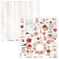 papier scrapbook Mintay Papers - apple season - arkusz z elementami